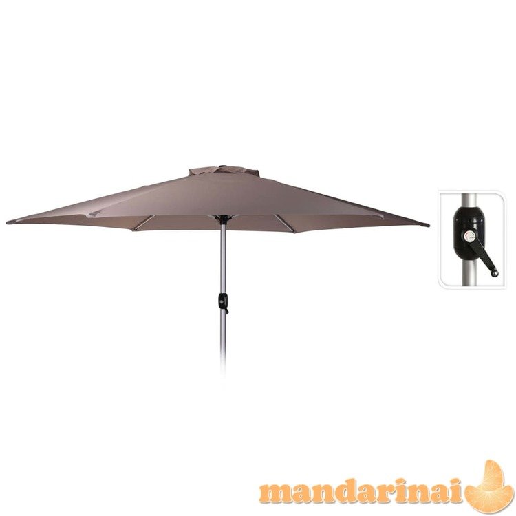 Progarden skėtis nuo saulės mardi, taupe spalvos, 270cm