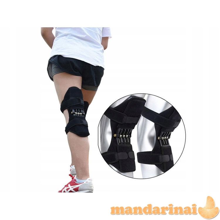 Kelio sąnario įtvaras su lankstais