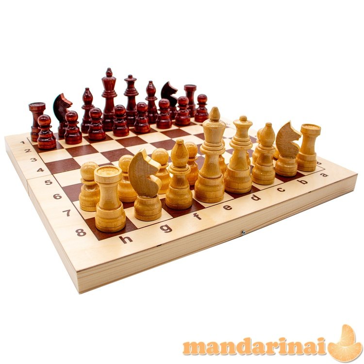 Turnyriniai šachmatai 42x42 cm