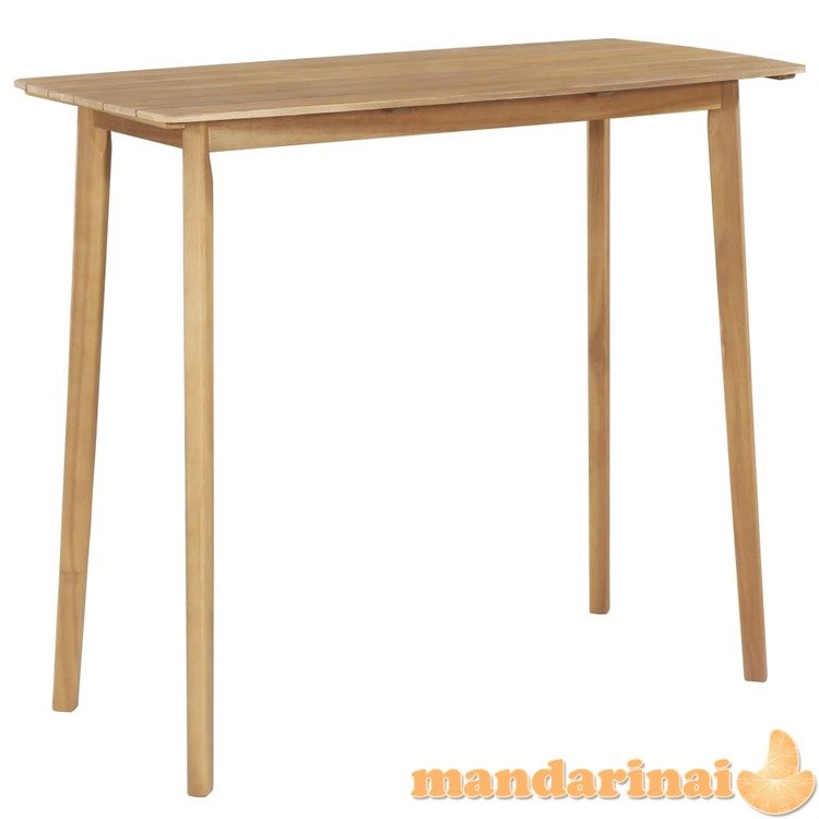 Baro stalas, 120x60x105cm, akacijos medienos masyvas