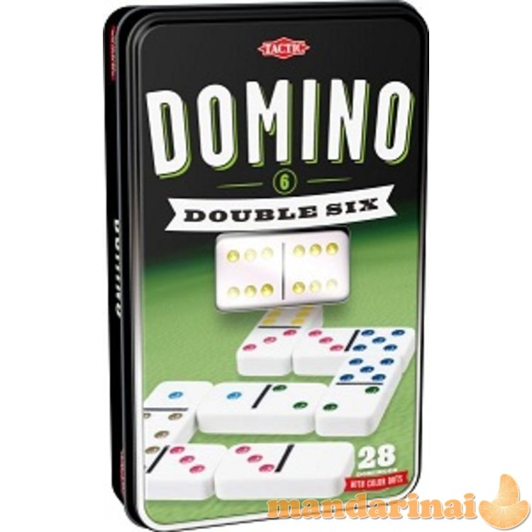 TACTIC Žaidimas „Domino Double 6 
