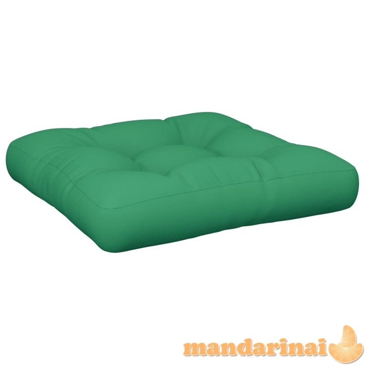 Paletės pagalvėlė, žalios spalvos, 50x50x12cm, audinys
