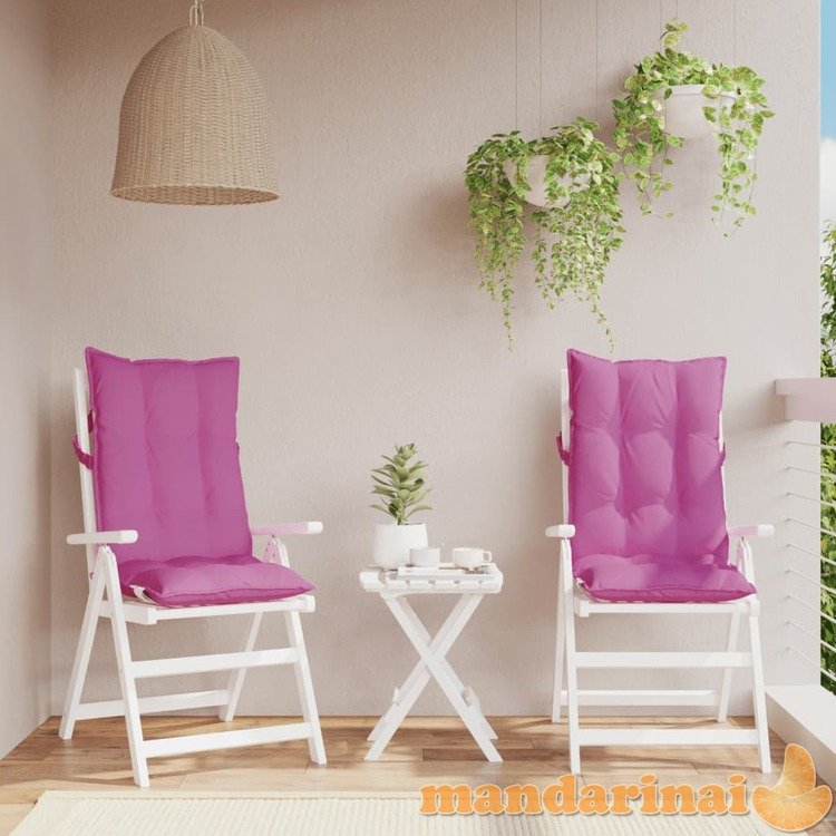 Kėdės pagalvėlės, 2vnt., rožinės spalvos, oksfordo audinys