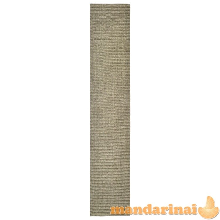 Sizalio kilimėlis draskymo stulpui, taupe spalvos, 66x350cm