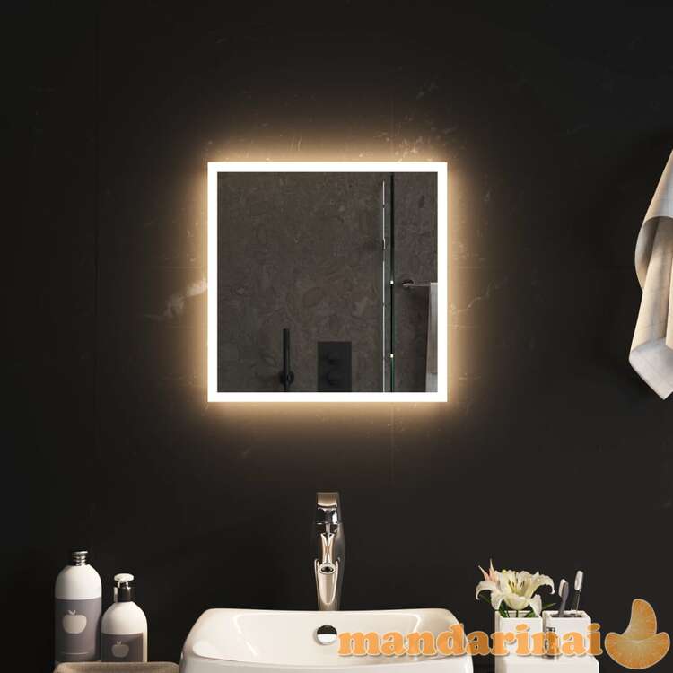 Vonios kambario led veidrodis, 40x40cm
