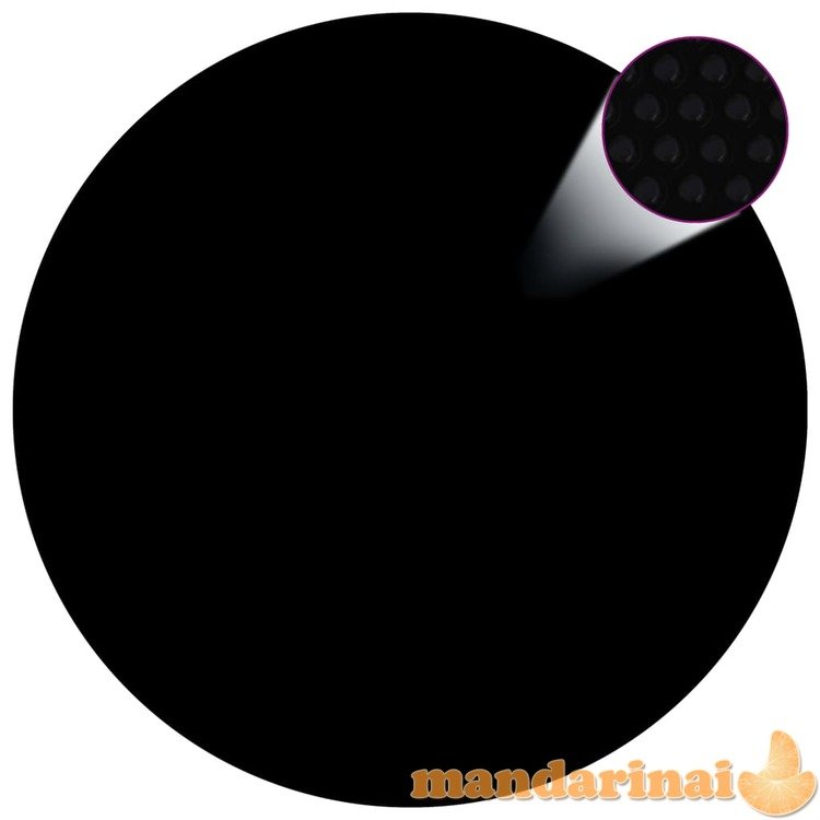 Baseino uždangalas, juodos spalvos, 488cm, pe