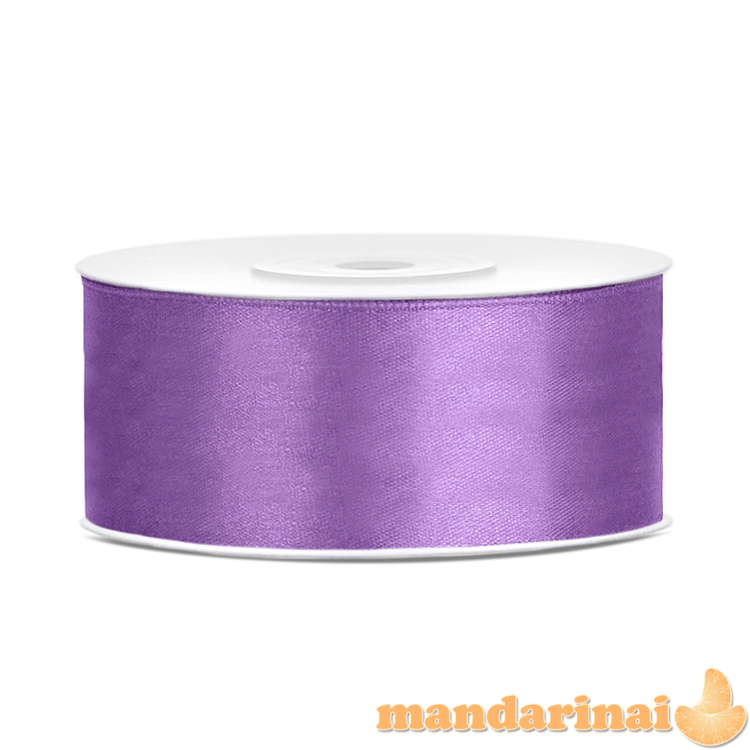 Satin Ribbon, lavender, 25mm/25m (1 pc. / 25 lm)