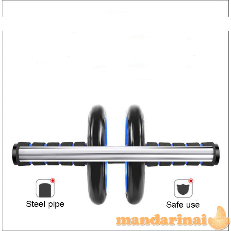 Pilvo preso treniruoklis-dvigubas ratukas SANRO KP-105 iki 100kg