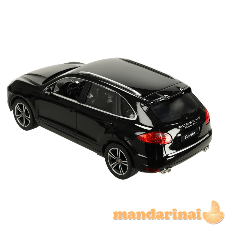RC automobilis 1:14 Porsche Cayenne Turbo juodas