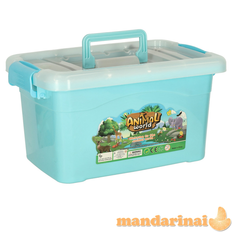 Figūros zoologijos sodo gyvūnų rinkinys 59 el. 1