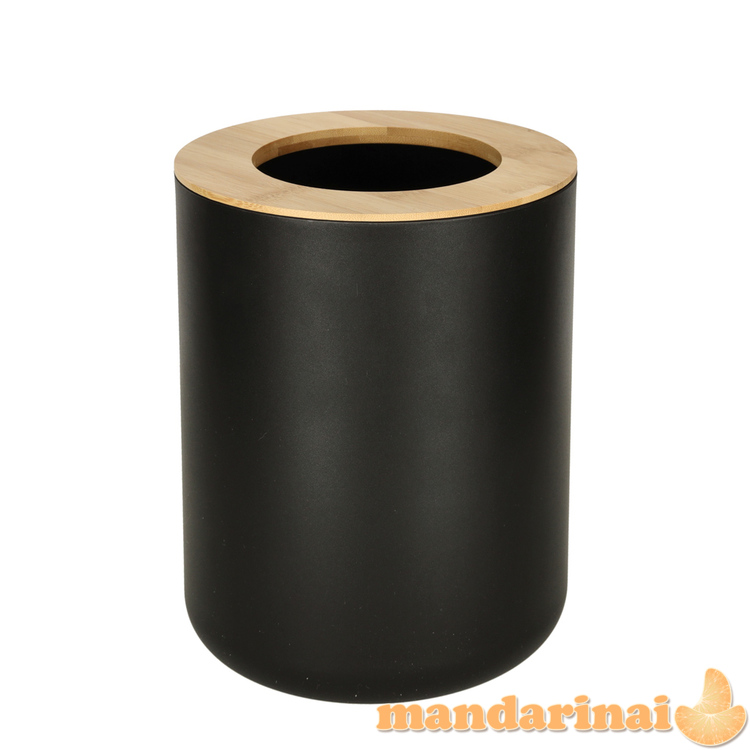 Vonios komplektas 6 vnt šepetėlių dozatorius juodas 3