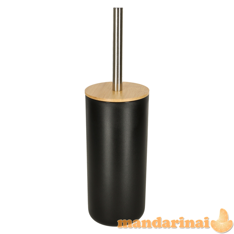 Vonios komplektas 6 vnt šepetėlių dozatorius juodas 4