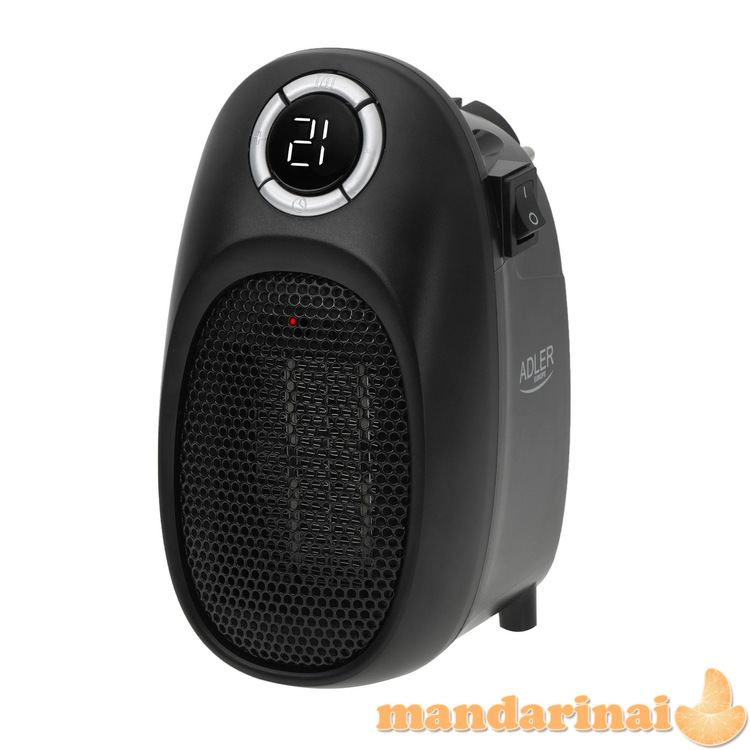 Adler AD 7726 Easy šildytuvas elektrinis šildytuvas, ventiliatorius 1500W 1