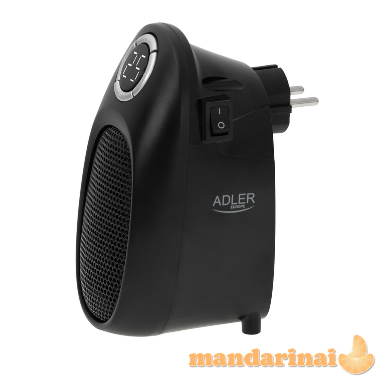 Adler AD 7726 Easy šildytuvas elektrinis šildytuvas, ventiliatorius 1500W 2