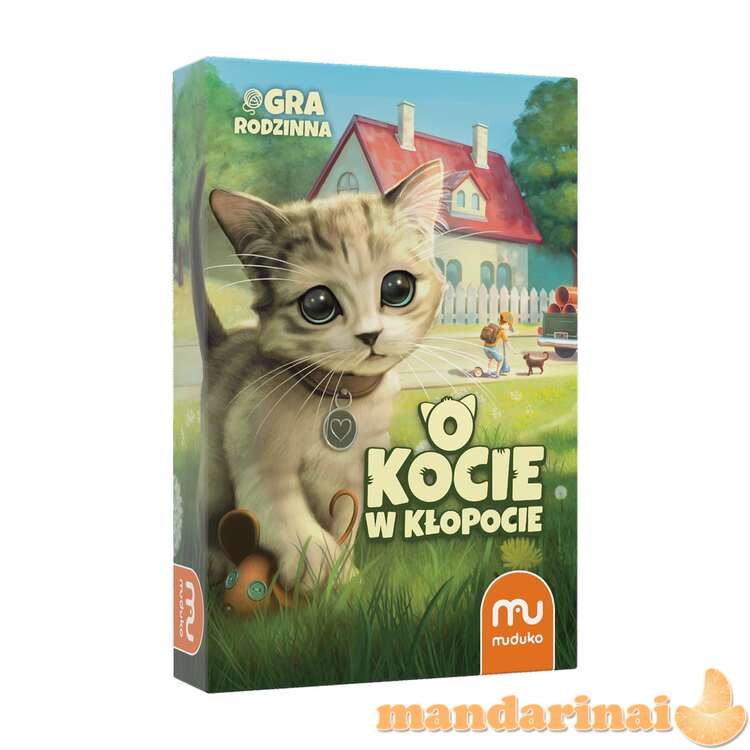 MUDUKO Apie į bėdą patekusią katę šeimos žaidimas 8+ 1