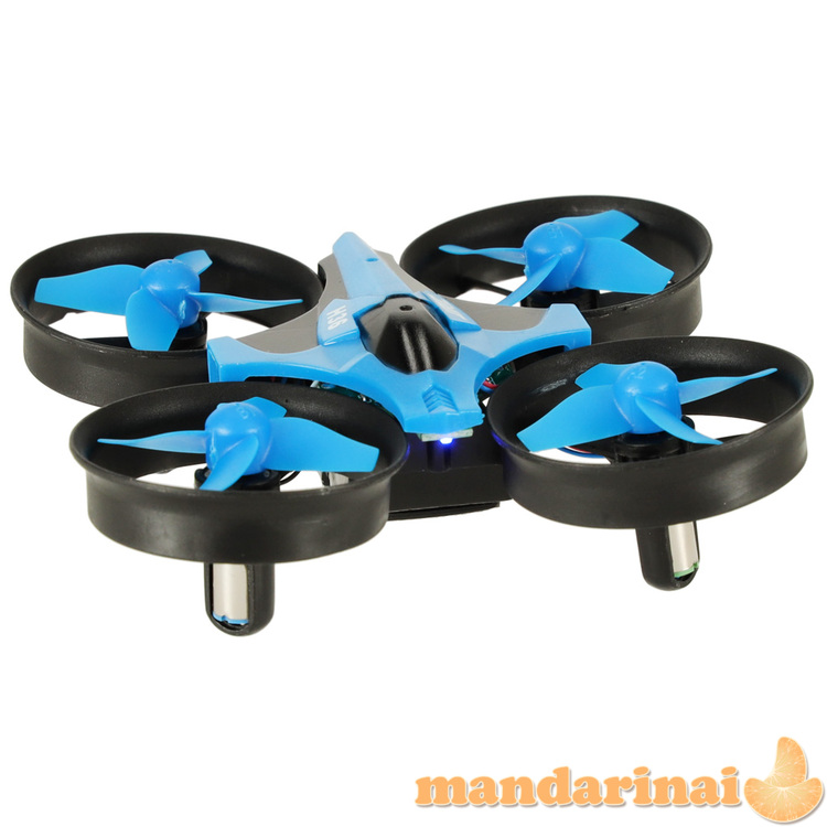 JJRC H36 mini RC dronas 2.4GHz 4CH 6 ašis mėlyna 2