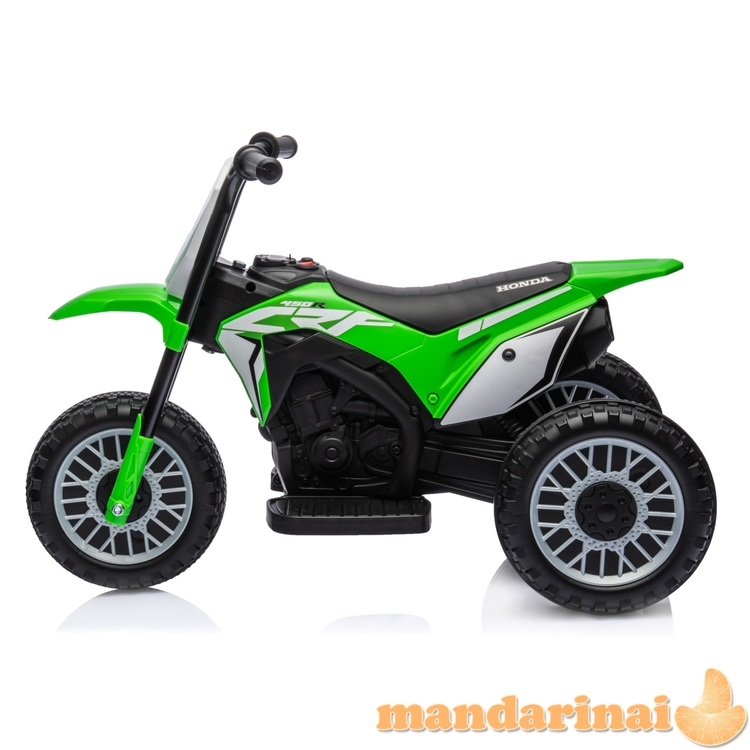 Baterija varoma transporto priemonė HONDA CRF 450R Green motociklas 1