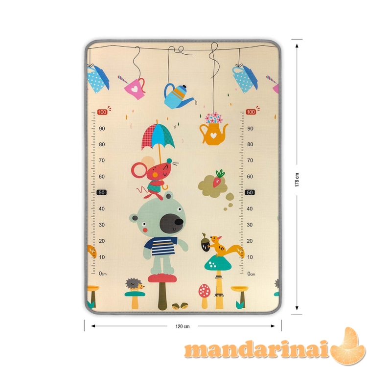 Kinder Bear and Whales valcuotas putplasčio kilimėlis