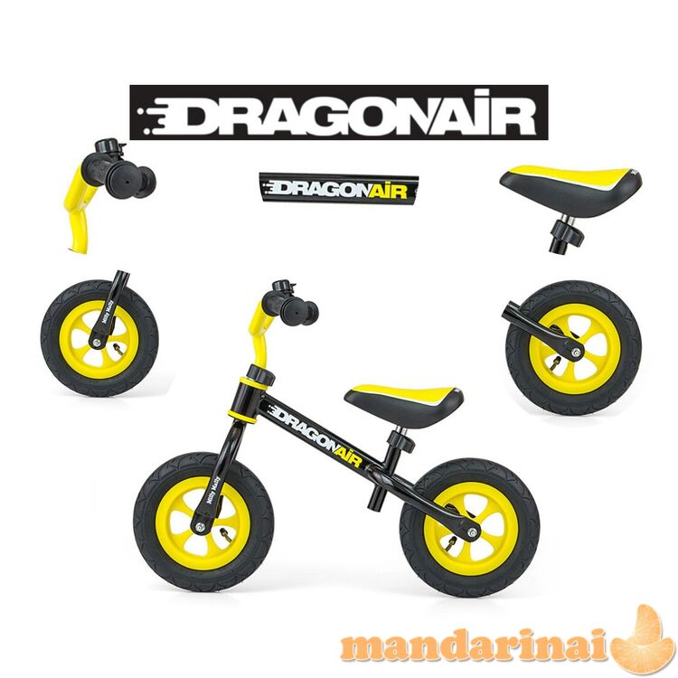 Milly Mally Walking Bike Dragon Air Black