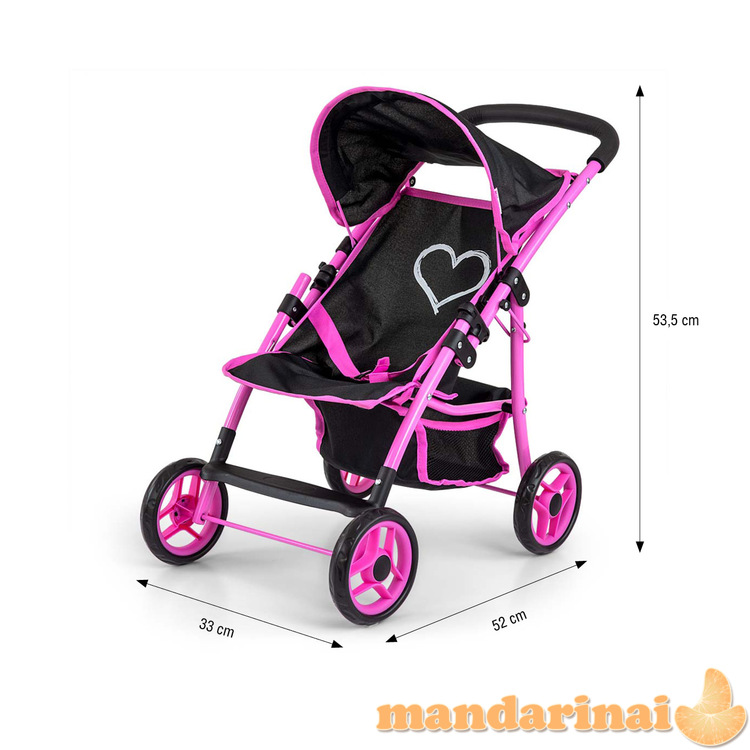 Natalie Prestige Black lėlės vežimėlis 4