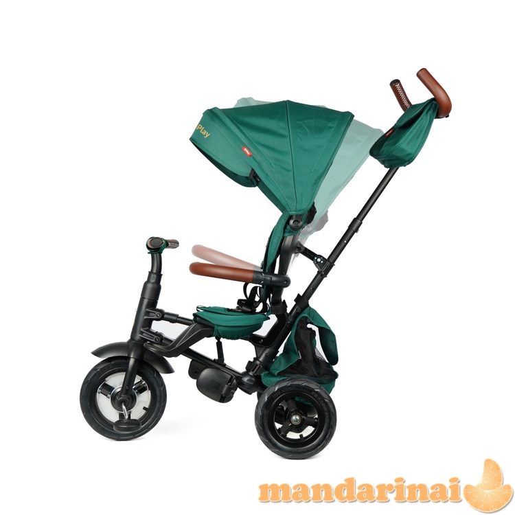 Qplay Rito Deluxe guminis žalias triratis