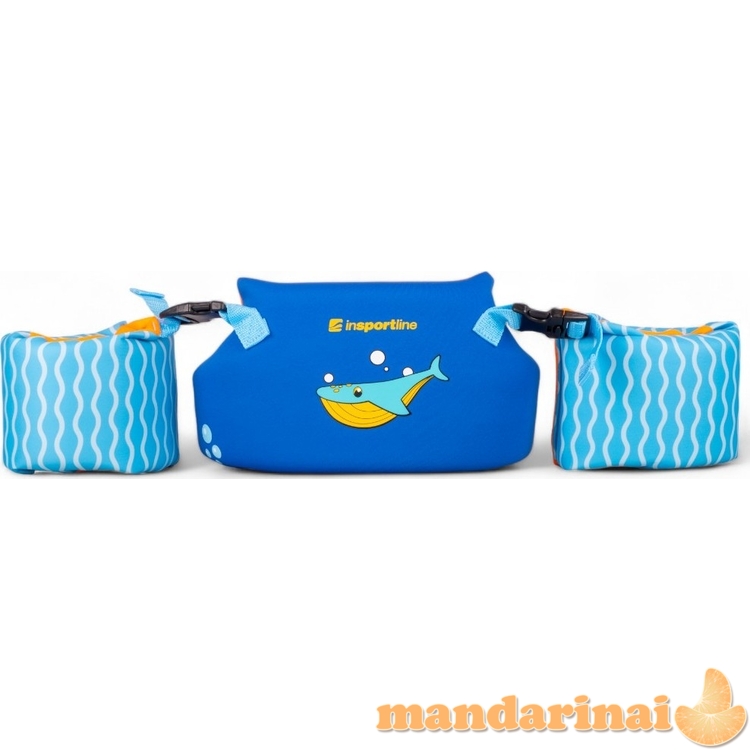 Vaikų baseino plūduriavimo liemenė  2-in-1  su vandens sparnais inSPORTline Banarito
