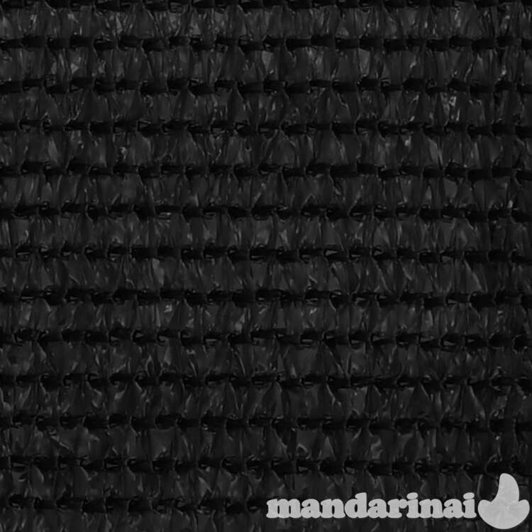 Palapinės kilimėlis, juodos spalvos, 400x600cm