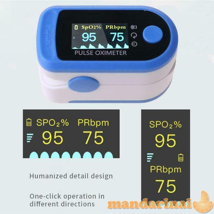 Oksimetras-pulso matuoklis su bluetooth funkcija