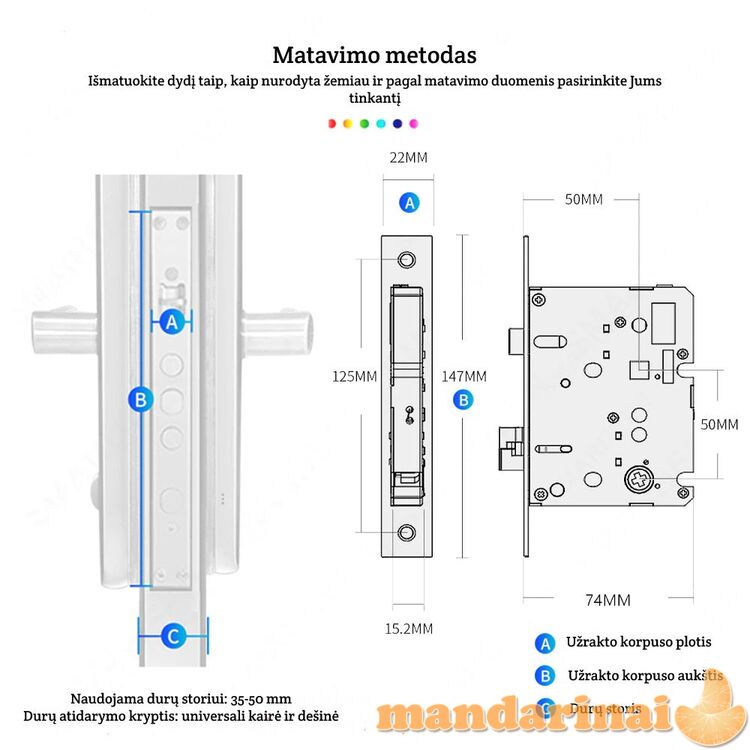 Išmanioji durų spyna