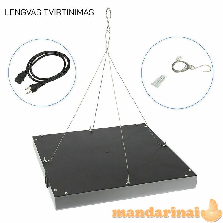 120W panelė augalų daiginimui ir auginimui