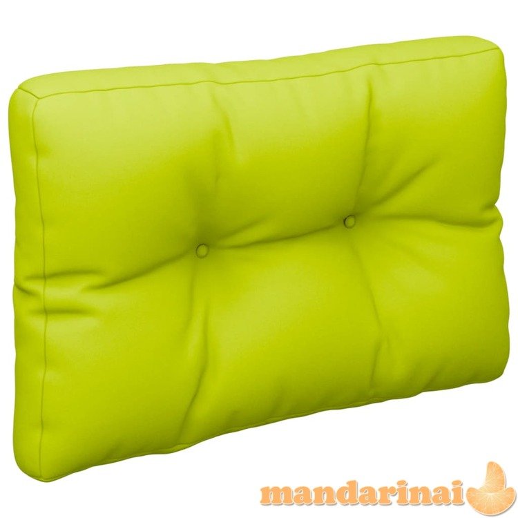 Pagalvėlė sofai iš palečių, šviesiai žalios spalvos, 60x40x10cm
