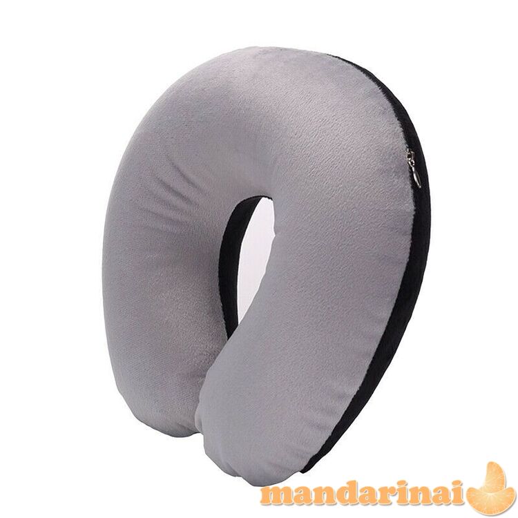 Pripučiama kelioninė pagalvėlė su švelniu užvalkalu