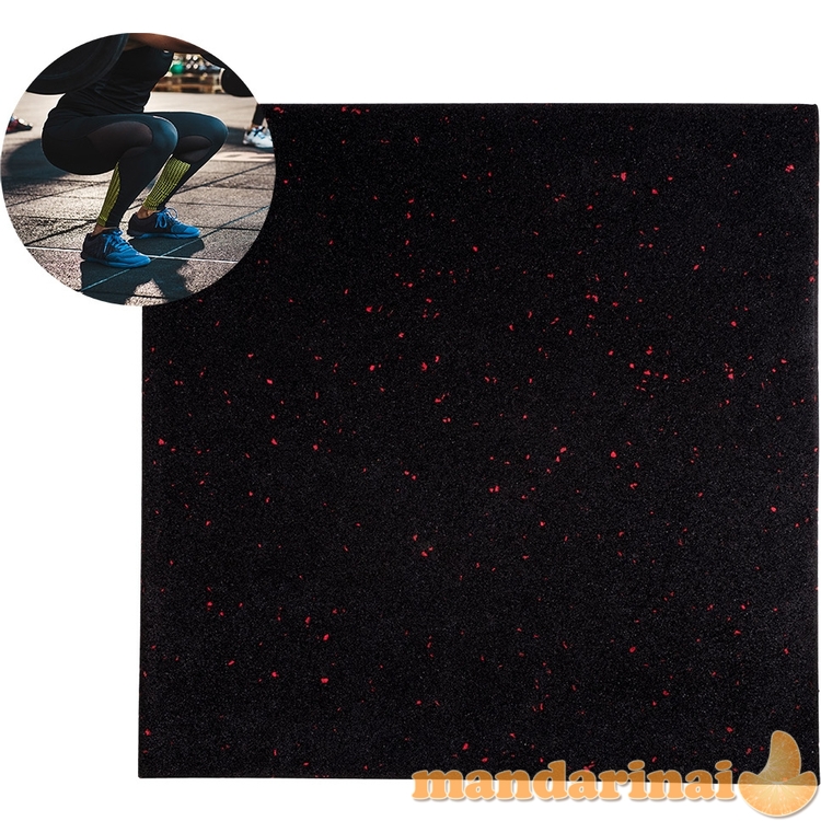 Stiprus grindų kilimėlis inSPORTline Proteko II 50 x 50 x 1,5 cm