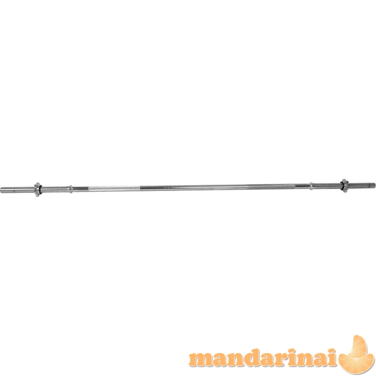 30mm grifas su užraktais inSPORTline RB-86T 220cm (apkrova iki 300kg)