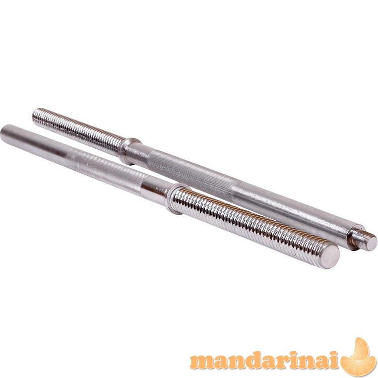 Keičiamo svorio plieninių hantelių ir &scaron;tangos komplektas inSPORTline 50kg