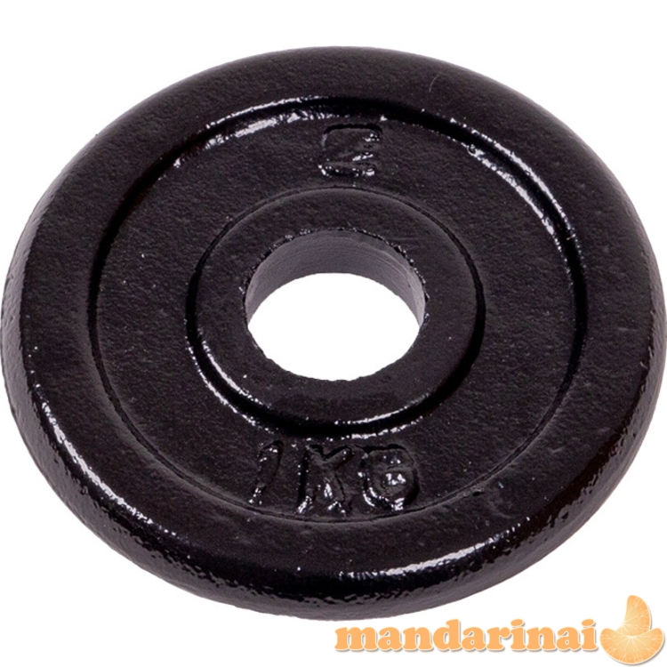 Keičiamo svorio plieninių hantelių ir &scaron;tangos komplektas inSPORTline 50kg