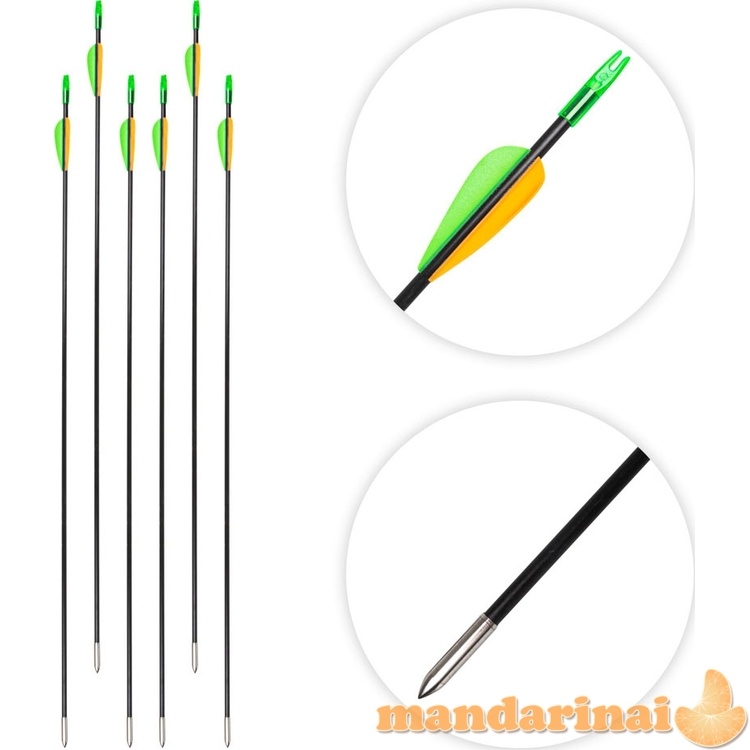 Laminuotos strėlės inSPORTline Klarkson 30, 6 vnt.