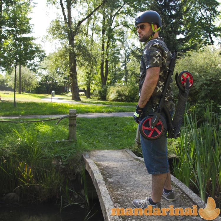 Sulankstomas paspirtukas su amortizatoriais Worker Span (iki 100kg)