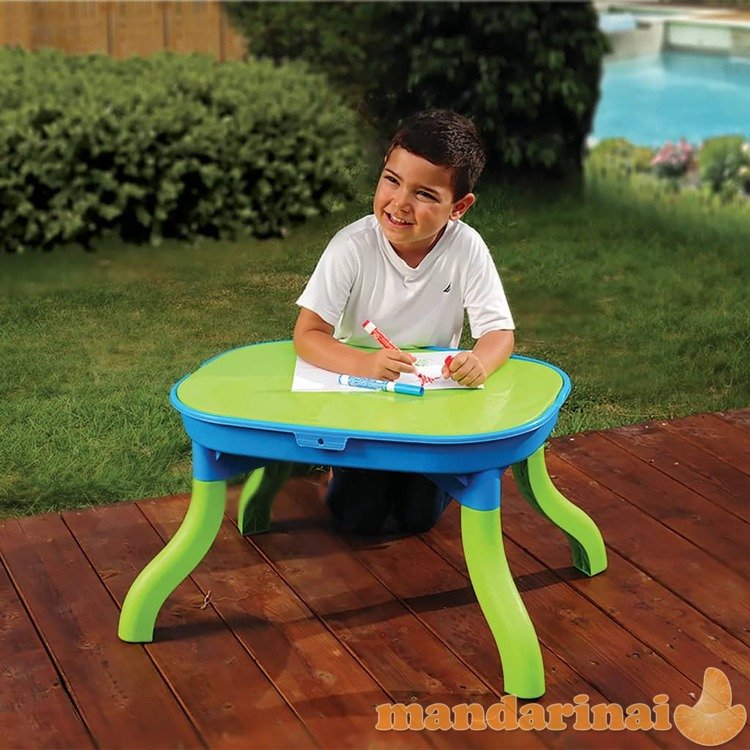 3-1 vaikiškas smėlio ir vandens stalas, 67,5x52x38cm, pp