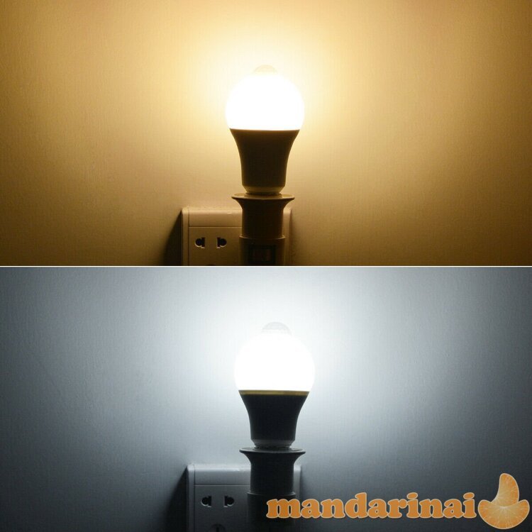 Nuo judesio suveikianti LED lempa