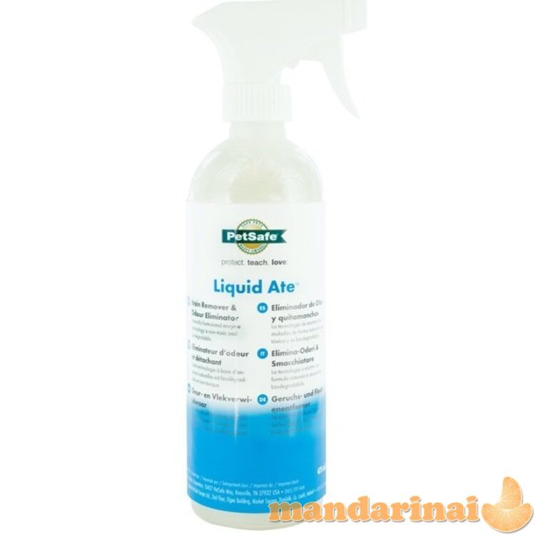 „Liquid Ate“ kvapų šalinimo priemonė ir dėmių valiklis, 475 ml