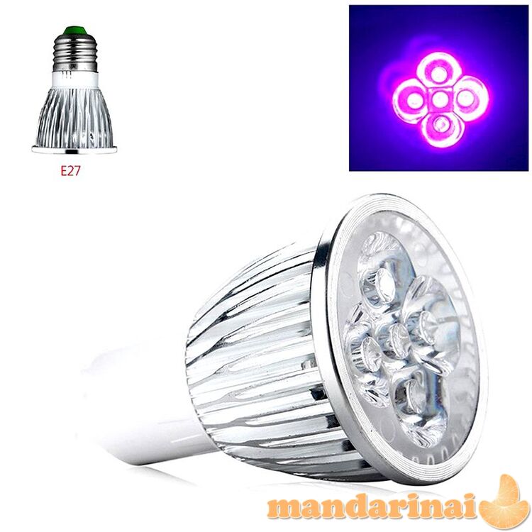 Dezinfekcinė ultravioletinių spindulių lemputė 5W, E27