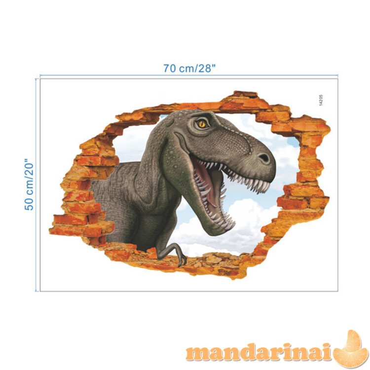3D  lipdukas Dinozaurai