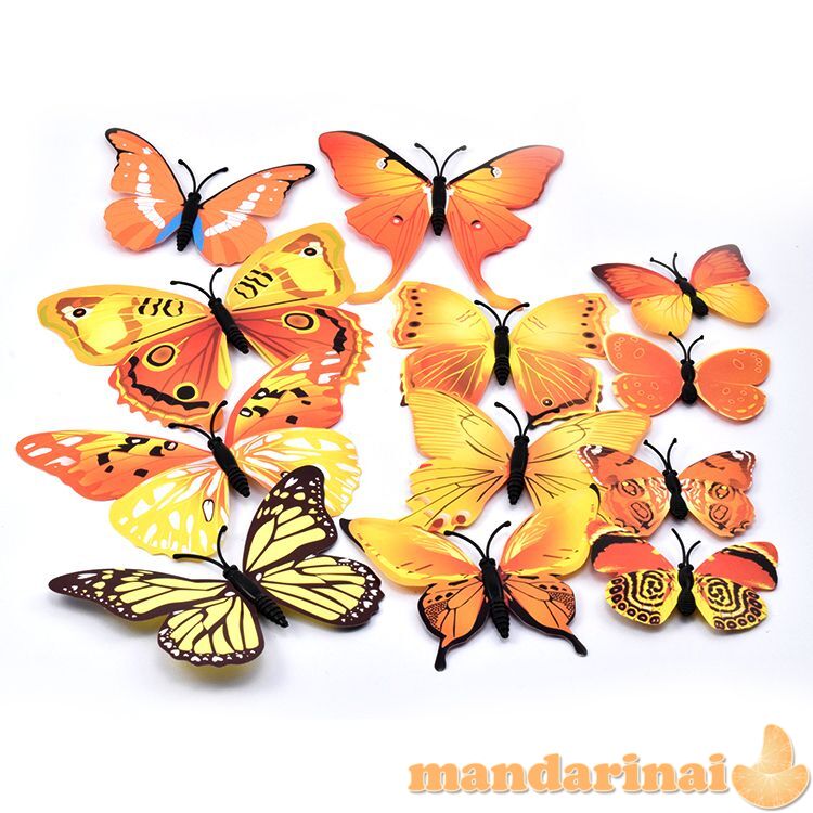 3D lipdukų „Spalvoti drugeliai“ rinkiniai