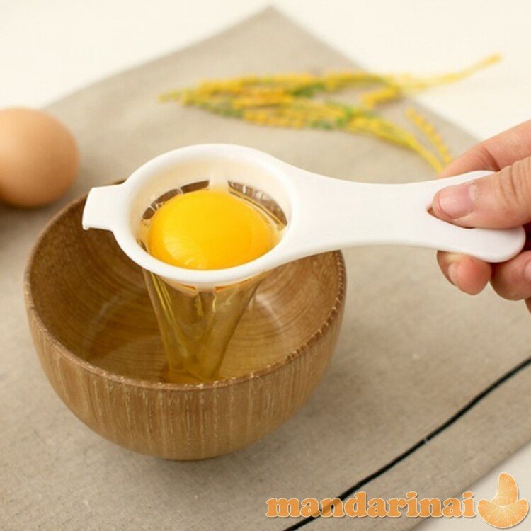 Virtuvės įrankis kiaušinių tryniams atskirti 