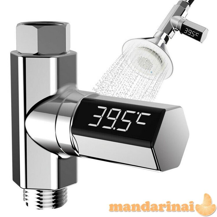 Skaitmeninis vandens termometras dušui, voniai ar virtuvei